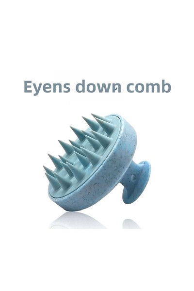 EYENS Pieptene profesional pentru duș, din silicon moale, pentru spălarea părului și pieptene pentru masaj al scalpului