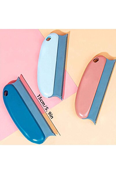 Choice Random colors Effective Pet Hair Remover Brush For Cats And Dogs - Gently Shaves Wool And Cleans Fur