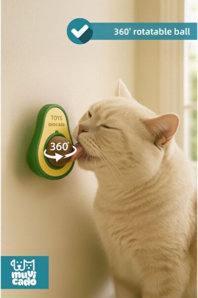 muvicado Organic Cat Grass Catnip Weed Cat Play Ball Avocado Catnip Grass Catnip Kitten Toys