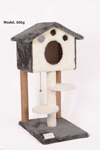 Cathause Scratching Cat House 93x60x40cm [s6]