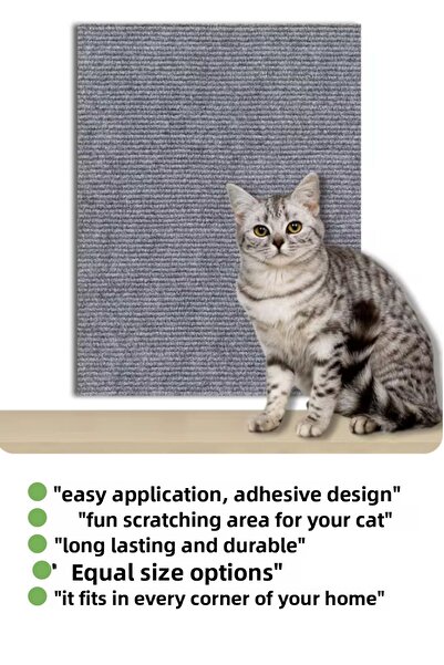 KatFlex Adhesive Sofa Edge Protector Cat Scratching Carpet Nail Care Carpet(50 Cmx100 cm)