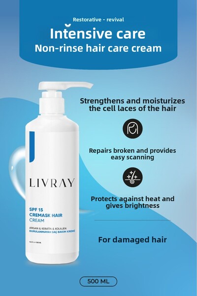 Livray Intensive Care Leave-In Hair Care Cream (500 ml)