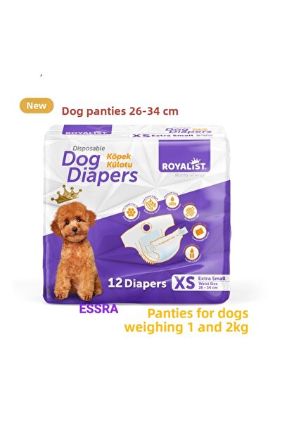 Royalist Dog Panties Suitable for Use for Dogs All Breeds 1 to 2 kg