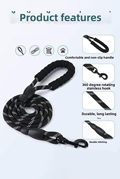 Betora Dog Collar Reflective Small Medium Large Breed Neck Leash Pet Walking Pet Shop