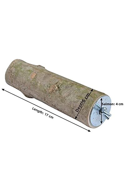 X-Perk Tree Log Parrot Bird Perch Large Size Perch Size 17 cm Diameter 5 cm