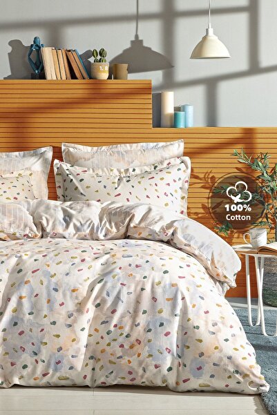 Yataş Nimbus Lilac Double Ranforce Duvet Cover Set