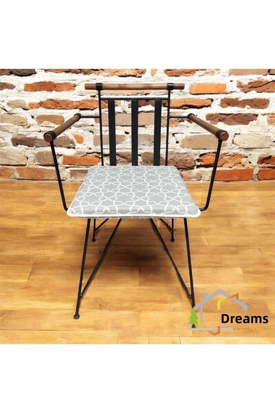 DÜŞLER EV TEKSTİLİ 40*40 Pernă pentru scaun cu model gri