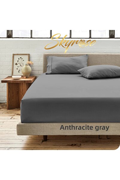 Skyrose Single Plain Pollycotton Elastic Sheet Single Sheet 100x200 Economic Sheet