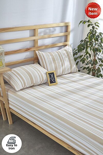 Ricco Lifes Bohemian Double Fitted Sheet + 2 Pillowcases