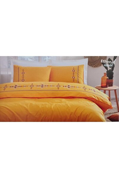 Özdilek Set cuvertură de pilota dublă Eternal Mustard