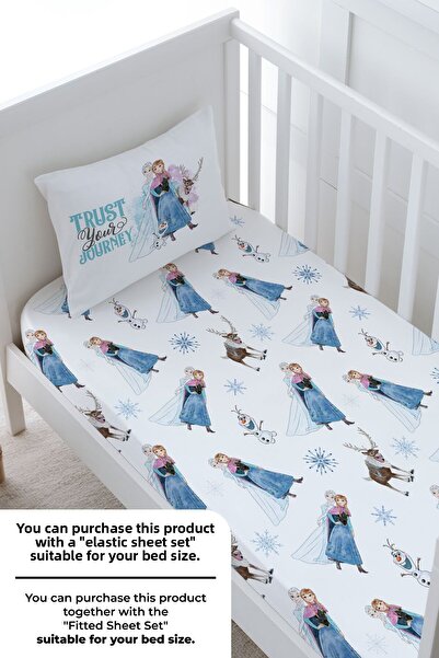 Tuğba Kuğu 100X150 Cartoon Duvet Cover Set - Snow Queen and Sister