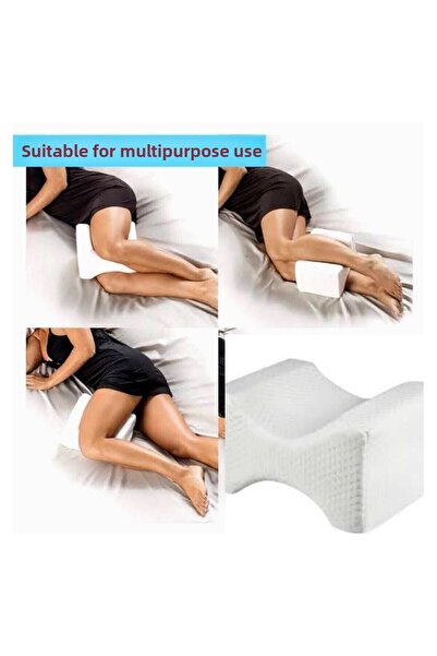 WHITEBLANCO Visco Leg Position Pillow Between Leg Pillow