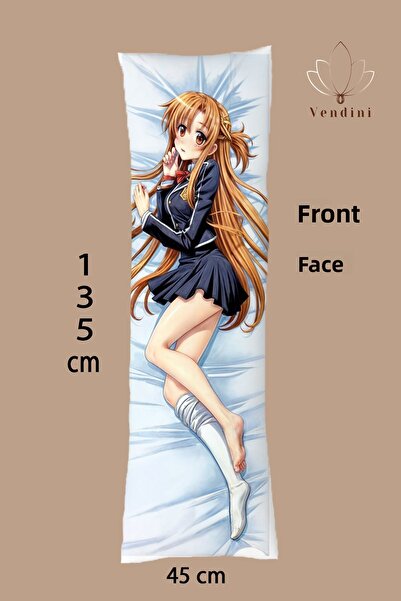 Vendini غطاء وسادة أنيمي داكيماكورا الرائع مطبوع على الوجهين