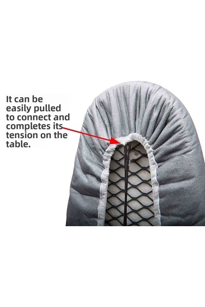 vexillum Adjustable Ironing Board with Cloth Felt and Stain Resistant - Heat Reflective Burning