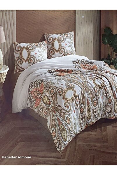 Özbayramlar Tekstil طقم غطاء لحاف فردي كريستال بنمط سلالة