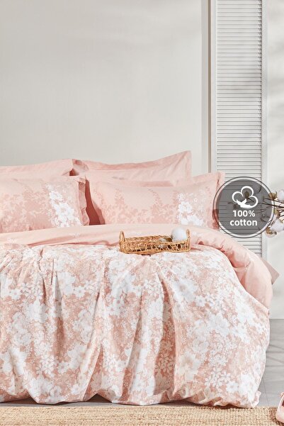 Yataş Andressa Blush Ranforce Duvet Cover Set - Double