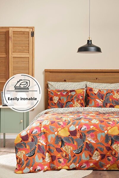 Carina Madison طقم غطاء لحاف مزدوج سهل الكي من Era