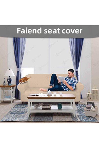 Faiend Flexible Sofa Sofa - Honeycomb Elastic Cover 3+2+1+1