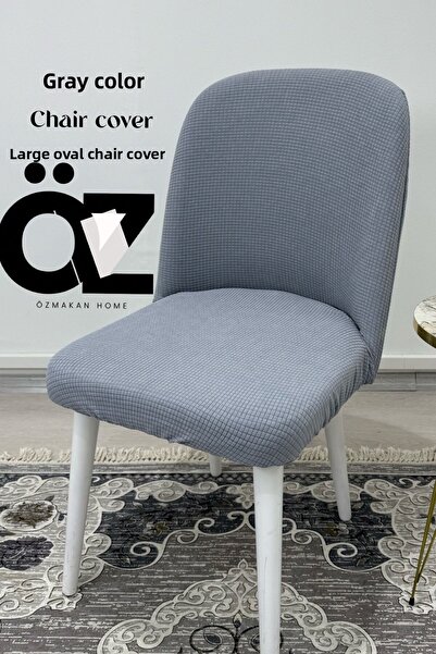 ÖZMAKAN Large Oval Chair Cover ,Chair Cover 1Pcs