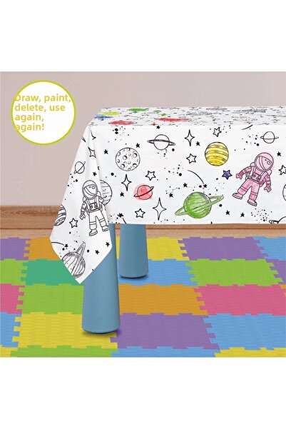 Baby'ness مفرش طاولة قابل للمسح، بطانة من الألياف، 100 × 140 سم، بولي كلوريد ...