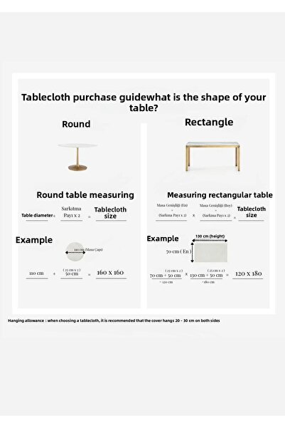 Evim Canvas Tile Liquid Proof Stain Resistant Tablecloth