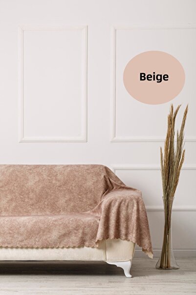 VELERDE HOME Husă pentru canapea extensibilă reversibilă Vessel Beige pentru băiat supradimensionat