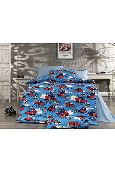 StellaFlavo Cearșaf de pat cu model pentru copii Set cuvertură de pilota unic...