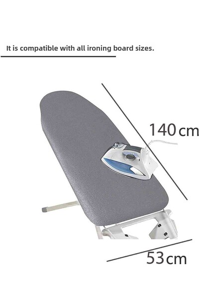 vexillum Adjustable Ironing Board with Cloth Felt and Stain Resistant - Heat Reflective Burning