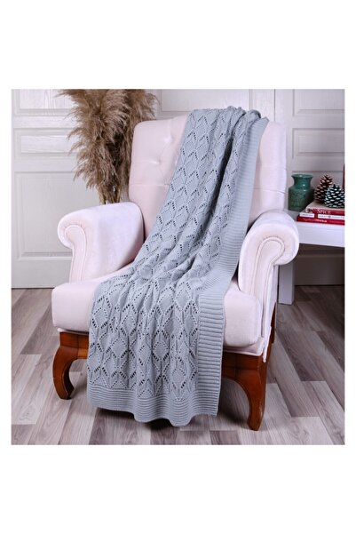 Betires Home شال أريكة محبوك بالنعناع