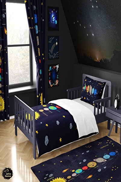 Talia Home Tutorial Planets Patterned Baby and Kids Bedding Set TLAN-182