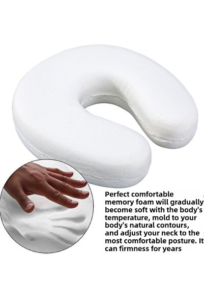 KIRLENT EV PERNA DE CĂLĂTORIE GÂT, PERNA DE CĂLĂTORIE MEMORIALĂ DE VISCO, PERNA DE CĂLĂTORIE ORTOPEDICĂ DE VISCO