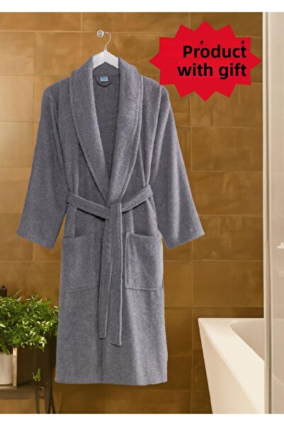 ROKO VİLLA Halat de baie pentru o persoană cu cadou pentru prosop de baie