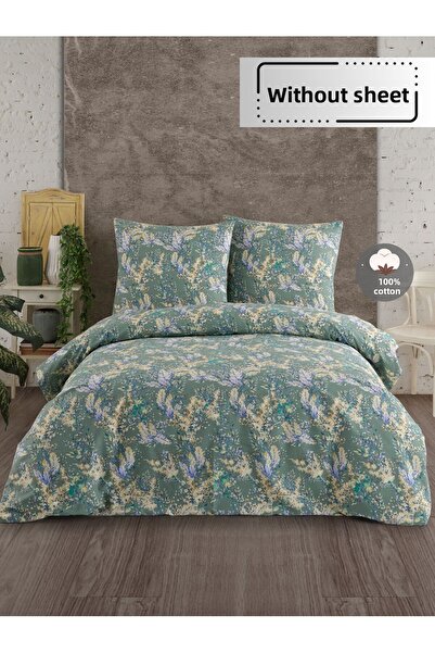 NazeninHome طقم غطاء لحاف مزدوج من رانفورس بايلا مصنوع من القطن بنسبة 100% | ...