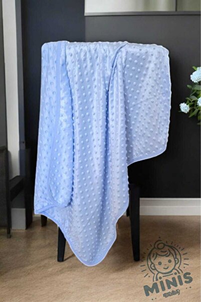 Little Baby بطانية أطفال اقتصادية بطبقة واحدة مقاس 80x90 من قماش الحمص