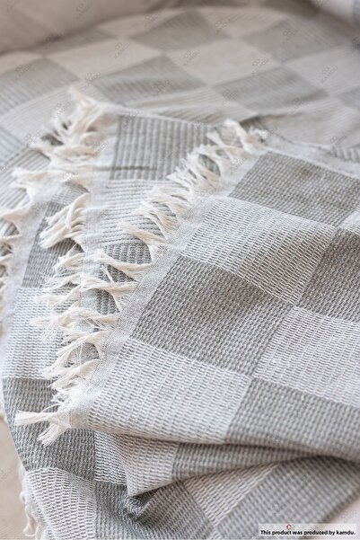 TAHT 180X200 cm Plaid Pattern Sofa Cover, Cotton Sofa Cover, Luxury Sofa Cover