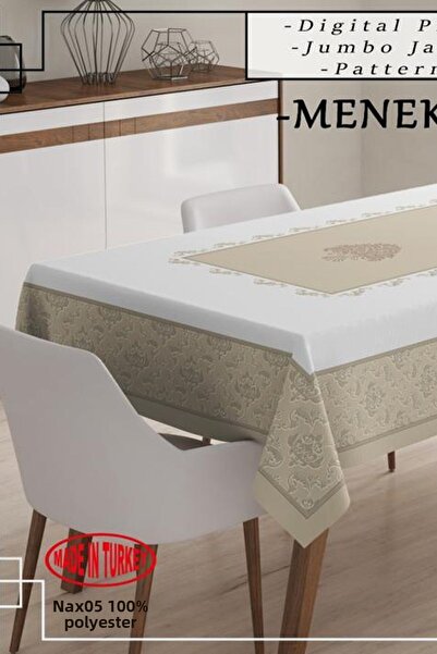 Çt Çeyizci Tekstil 150x220cm Față de masă specială cu imprimare digitală