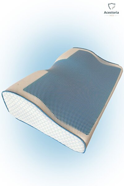 Akestoria Med 60x33x12/7 cm Pernă Visco Gel - P-007