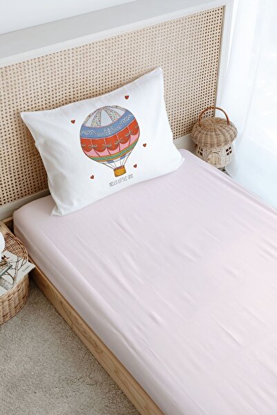 Tuğba Kuğu Zezig X Royal Series - Single Fitted Sheet Set - Pink