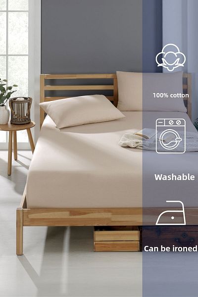 moke e ticaret Akfil Fabric - Elasticated and Fitted Pillow Sheet Set