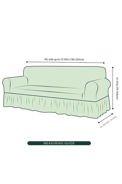 elgeyar Sofa Seat Cover - Wrapped Design
