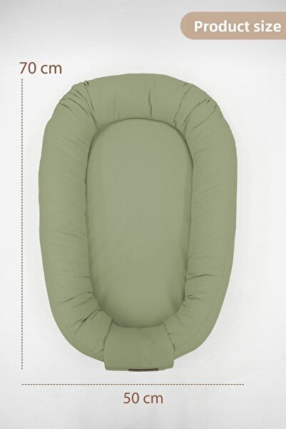 mordesign 0-3 Months Babynest Orthopedic Baby Bed, Mother's Side Baby Bed, Ergonomic Design, Small Deluxe Series