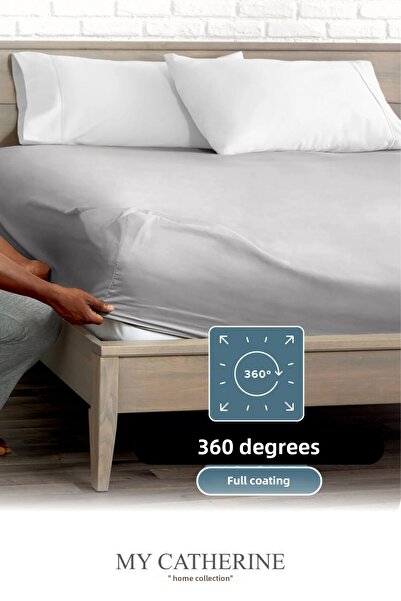 My Catherine Fitted Sheet 100% Cotton Single and Double - Combed Cotton Fabric Luxury Comfort Softness and Durability