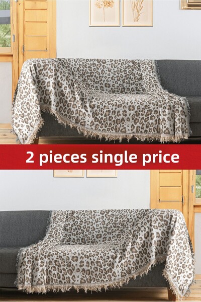 rellhome Set huse de scaun țesute 170x220cm - dublu