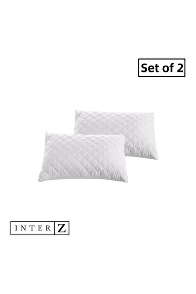 MELONIE Set 2 Protectoare de perne, Saltele de perna matlasate cu captuseala,...