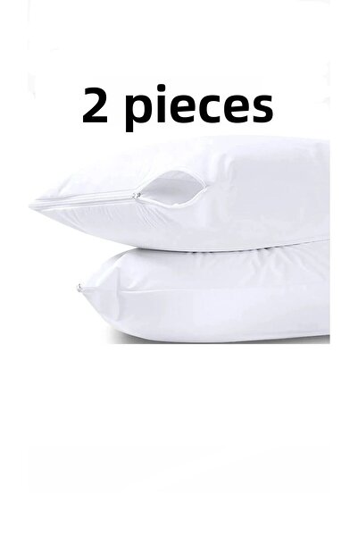 ce cottonevs مرتبة وسادة بيضاء بسحاب - مقاس 50 × 70 سم، للبطانة الداخلية (قطع...