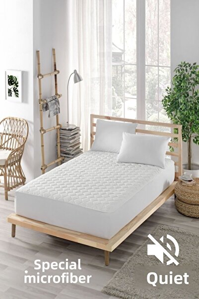 ELY PARKER 140x200 Silent Mattress-quilted Fitted-micro-side with sheets-double-water-bed Protector