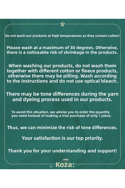 Koza Lavender Embroidered 6-Piece Napkin-Kitchen Towel Drying Cloth 40X60 cm