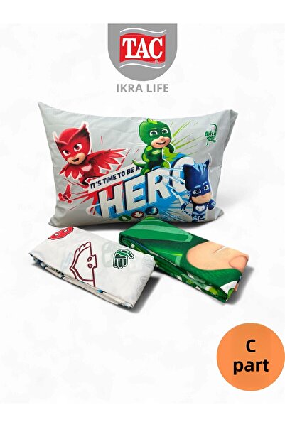 Taç Pj Masks Super Team Disney Single Duvet Cover Set