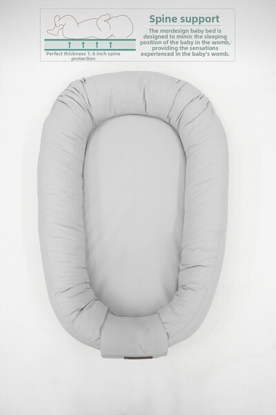 mordesign 0-3 Months Babynest Orthopedic Baby Bed, Mother's Side Baby Bed, Ergonomic Design, Small Deluxe Series