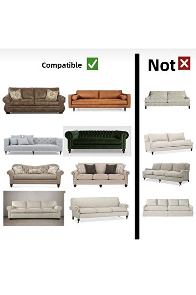 ÖZMAKAN 3 Seater Velvet Sofa Cover - 1 Piece